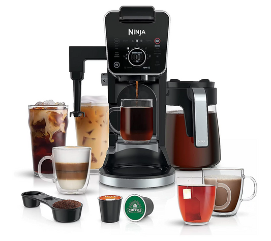 DualBrew Pro Hot & Iced Single-Serve & 12-Cup Carafe Coffee System