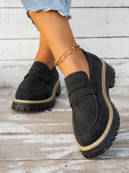 Women's Thick Sole Loafers